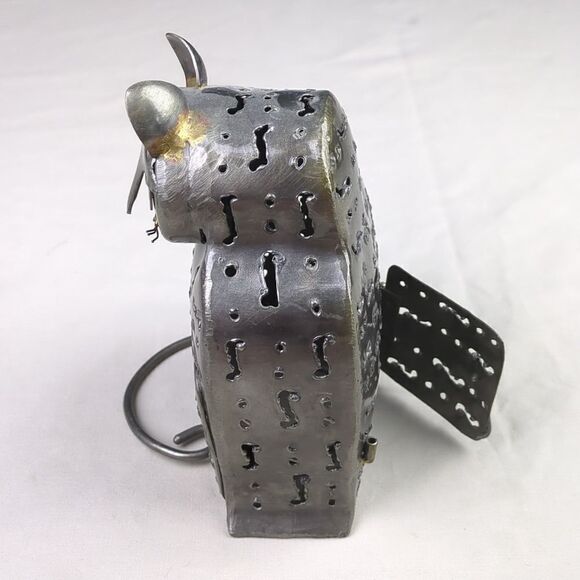 For Kitty Rescue! Metal Tealight Candle Holder - Picture 6 of 11